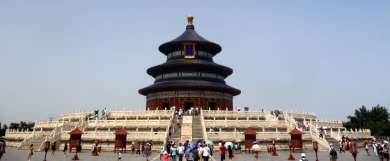 Le temple du ciel (le fameux Tiantan), à Pékin.